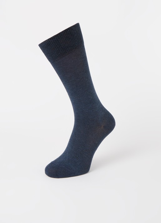 Falke Happy Box sokken in 3-pack  - detail blauw