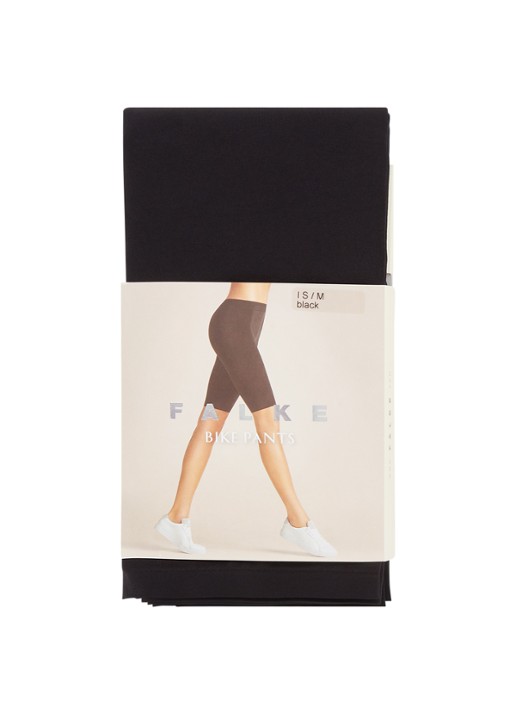 Falke High waist corrigerende fietsbroek  - voorkant 4 zwart