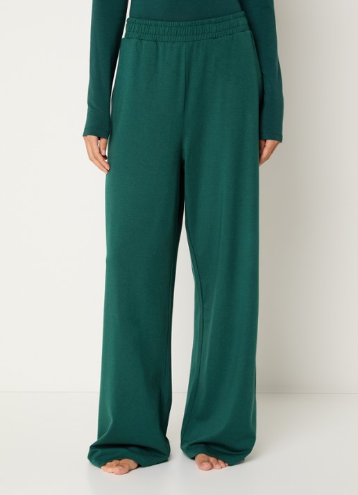 Falke High waist loose fit broek met stretch