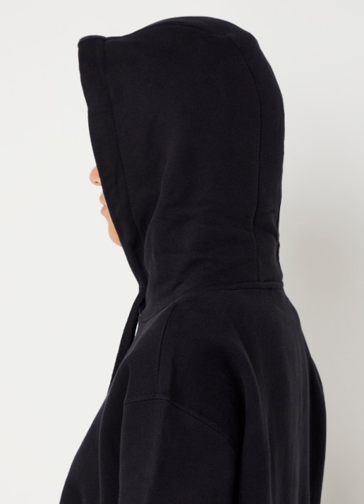 Falke Hoodie met logoprint - detail 4 zwart