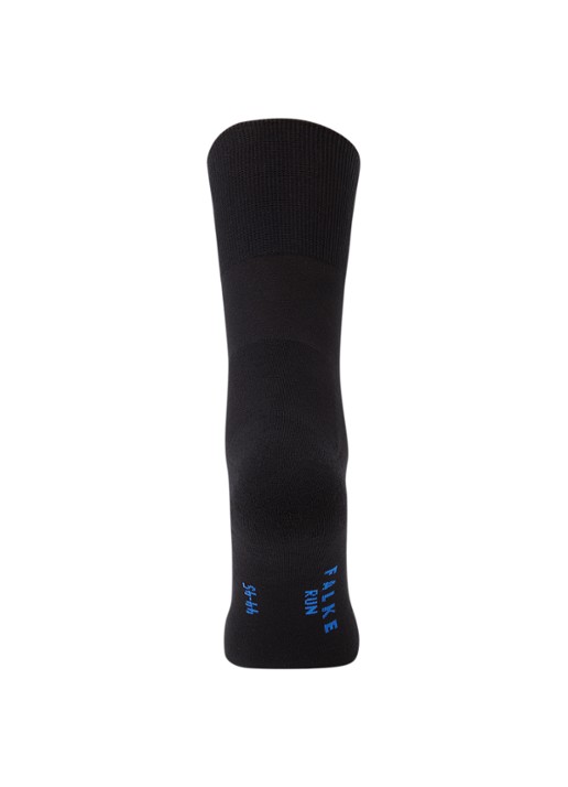 Falke Run sportsokken met logo - voorkant 2 zwart