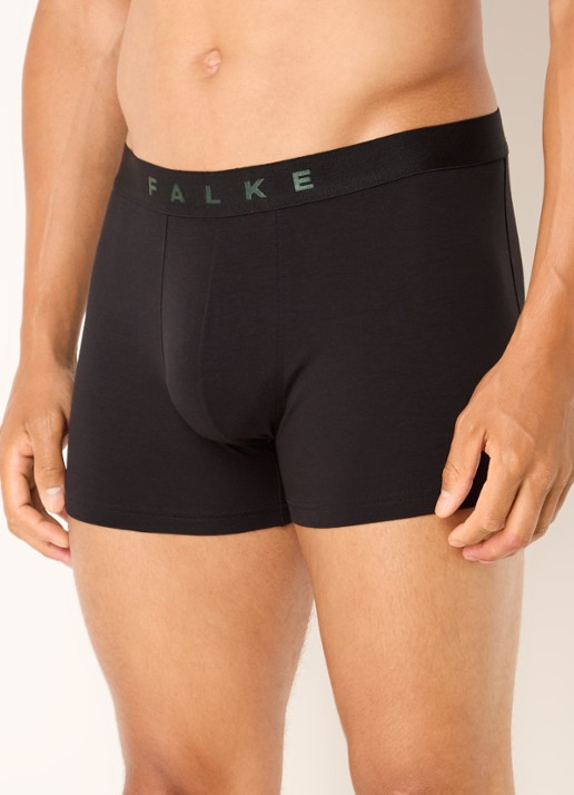 Falke Scarlet boxershorts met logoband in 2-pack - detail 4 donkergroen