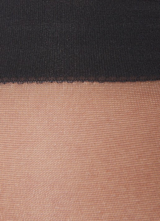 Falke Seidenglatt panty in 15 denier - detail 4 antraciet