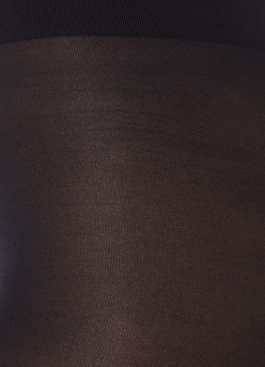 Falke Seidenglatt panty in 40 denier - detail 3 blauw