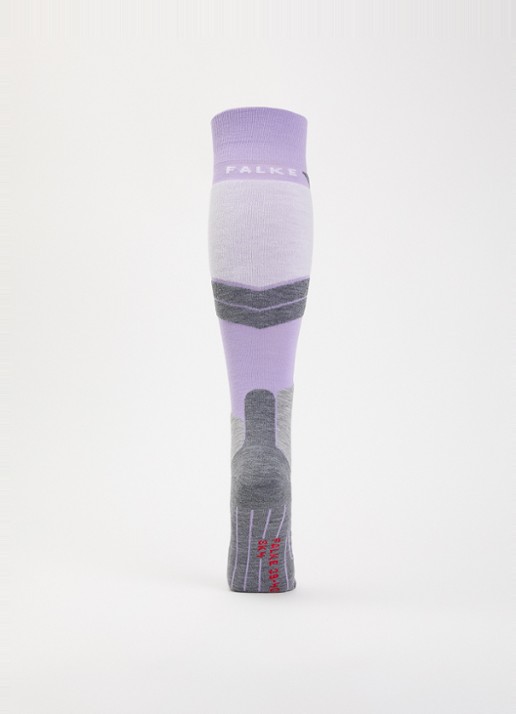 Falke SK4 skisokken in wolblend - voorkant 2 lichtpaars