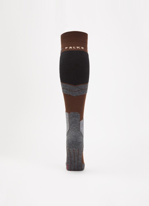 Falke SK4 skisokken in wolblend - voorkant 3 beige