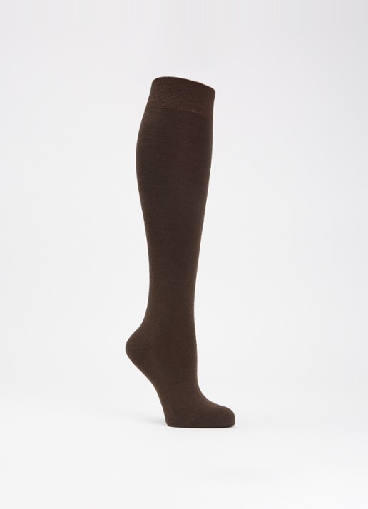 Falke Softmerino kniekousen in wolblend