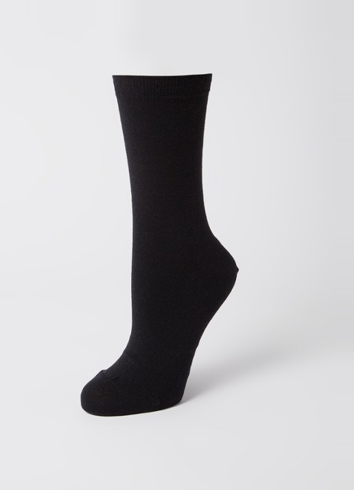 Falke Softmerino sokken 2-pack - detail 3 zwart