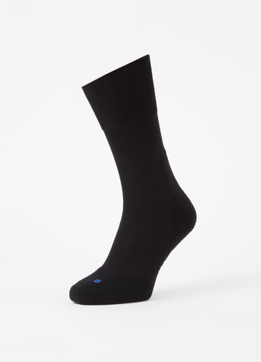 Falke Sokken in katoenblend in 3-pack - detail zwart