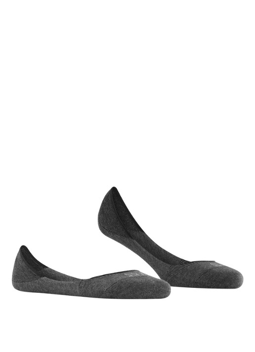 Falke Step sneakersokken met anti-slip - voorkant 2 donkergrijs