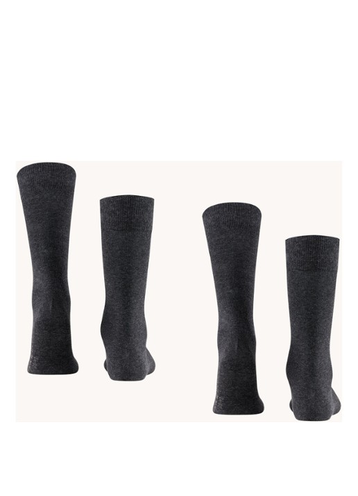 Falke Swing sokken in 2-pack - detail 3 antraciet