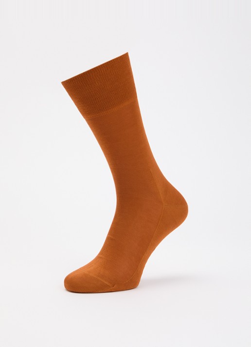 Falke Tiago sokken - detail 3 oranje