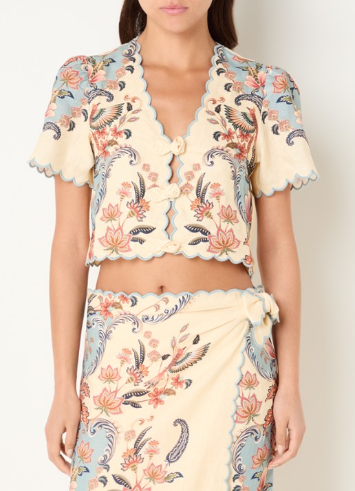Farm Rio Boho tuniek met bloemenprint