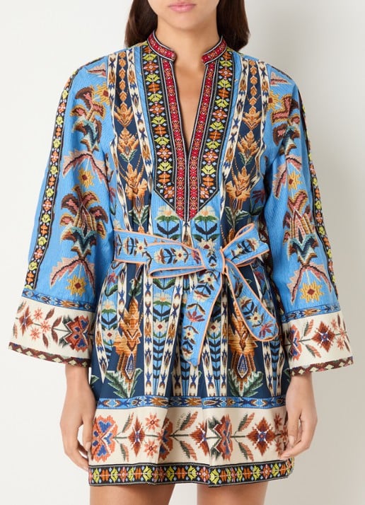 Farm Rio Mini jurk met bloemenprint