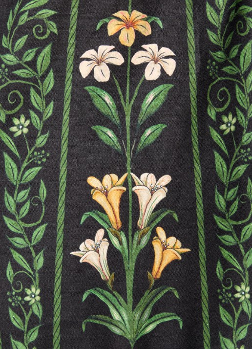 Farm Rio Mini tuniekjurk met bloemenprint - detail 5 zwart