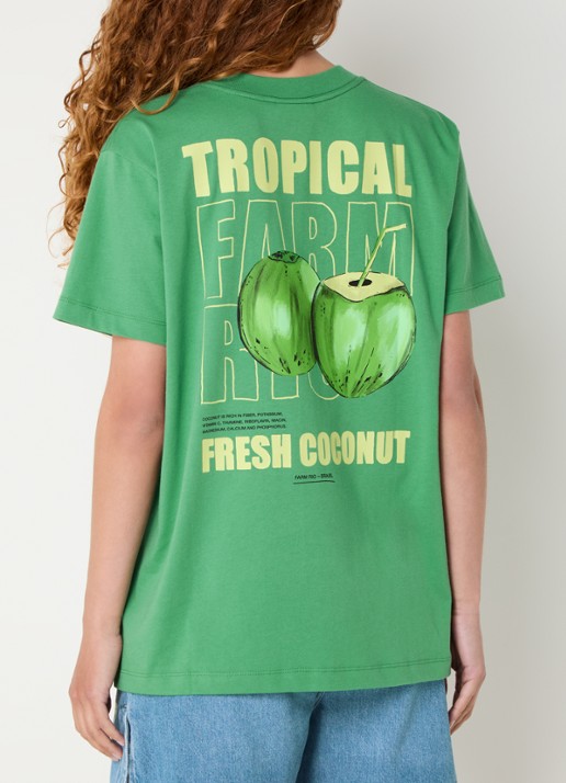 Farm Rio T-shirt met front- en backprint