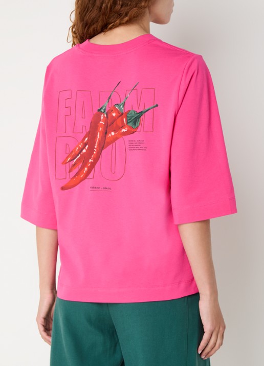 Farm Rio T-shirt met front- en backprint