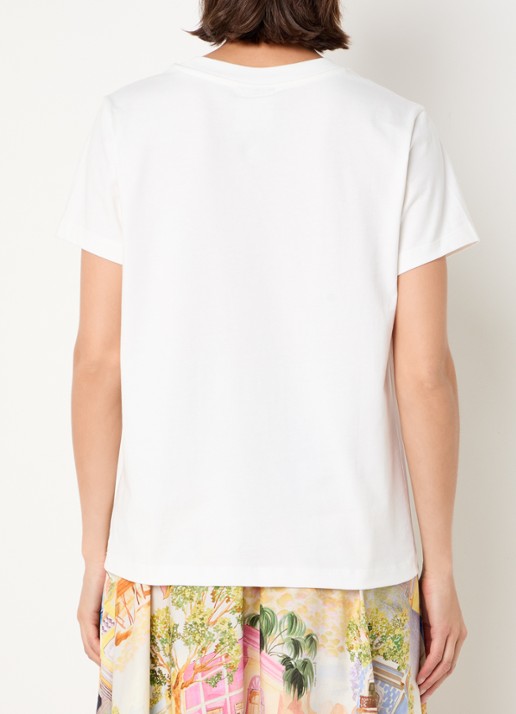 Farm Rio T-shirt met print - achterkant 3 wit