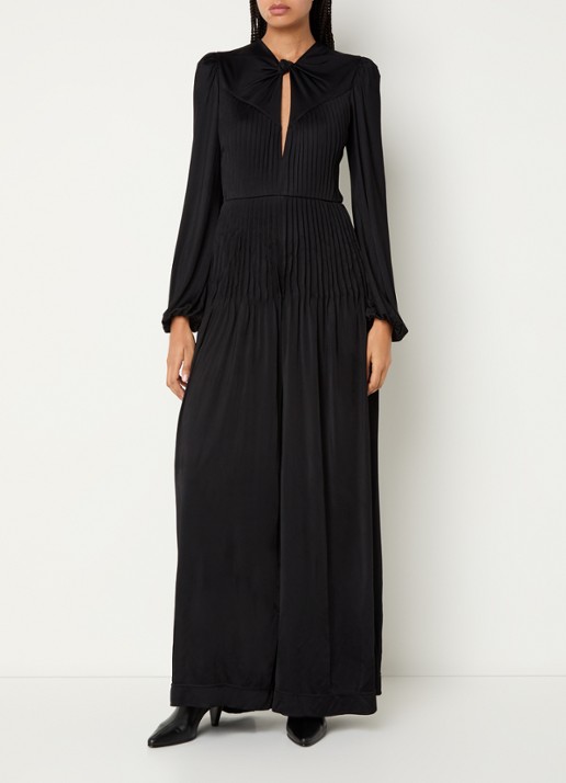 Farm Rio Wide fit jumpsuit met cut-out detail en plissé
