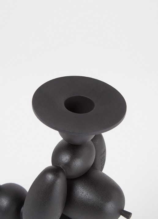 Fatboy Can-Dolly kandelaar 20,5 cm - voorkant 2 zwart