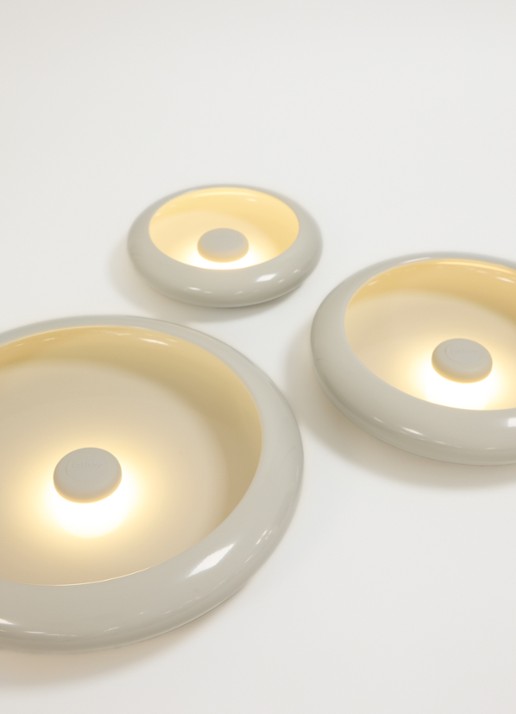 Fatboy Oloha wandlamp set van 3 - detail 3 lichtgrijs
