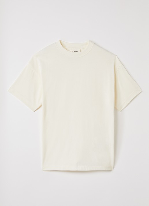 Fear of God Essentials Essential T-shirt met ronde hals - voorkant ivoor