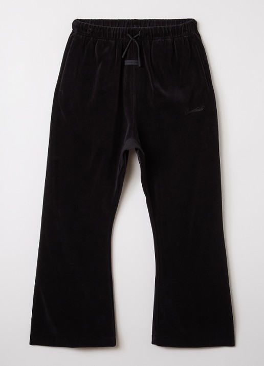 Fear of God Essentials Flared fit joggingbroek met steekzakken