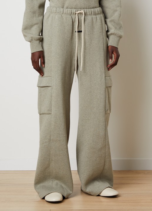 Fear of God Essentials High waist wide fit joggingsbroek met steekzakken
