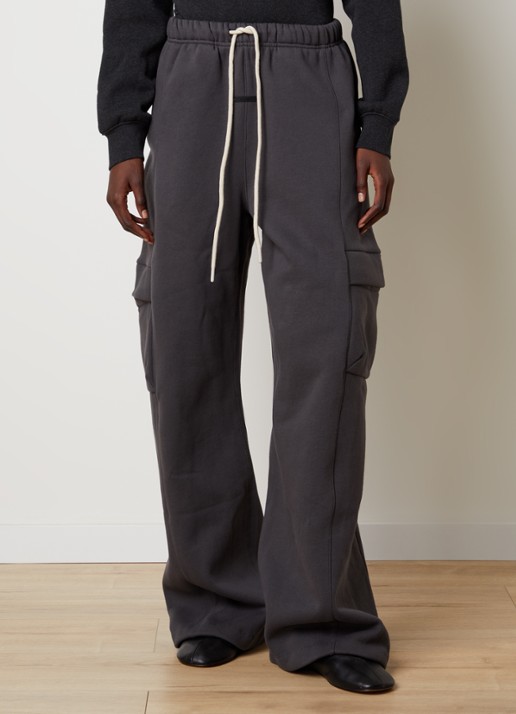 Fear of God Essentials High waist wide fit joggingsbroek met steekzakken