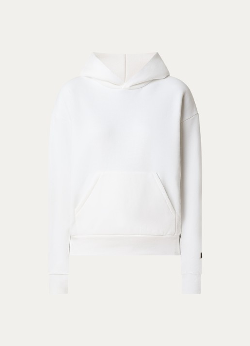 Fear of God Essentials Hoodie met gemêleerd dessin - voorkant 5 wit