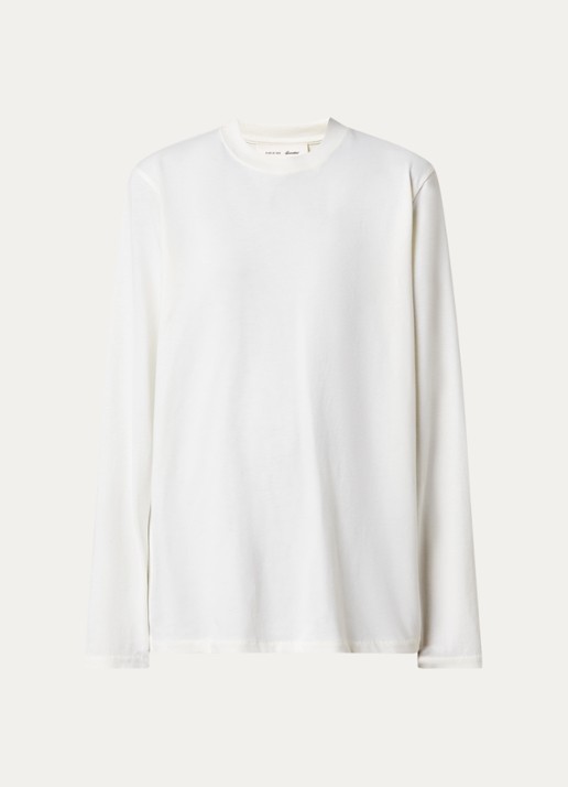 Fear of God Essentials Longsleeve met backprint - voorkant 4 ivoor