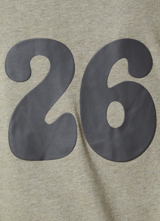 Fear of God Essentials Longsleeve met backprint - detail 3 grijsmele