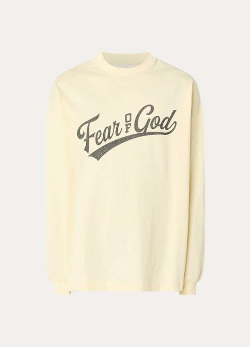 Fear of God Essentials Longsleeve met front- en backprint