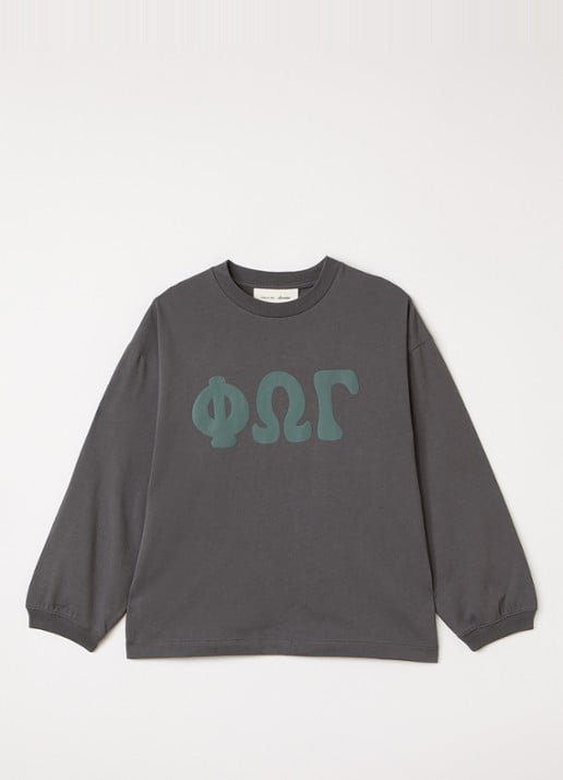 Fear of God Essentials Longsleeve met front- en backprint