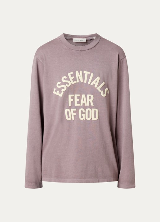 Fear of God Essentials Longsleeve met logoprint