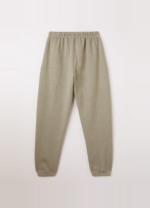Fear of God Essentials Regular fit joggingbroek met steekzakken - voorkant 3 khaki
