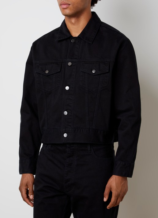 Fear of God Essentials Spijkerjas met borstzakken