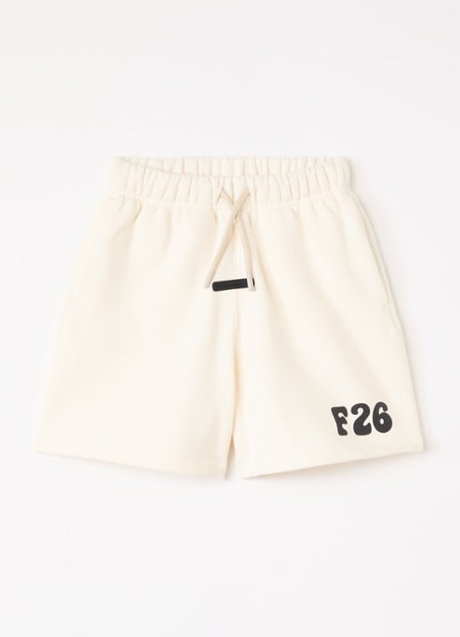 Fear of God Essentials Straight fit korte joggingbroek met logo
