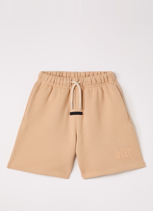 Fear of God Essentials Straight fit korte joggingbroek met logo