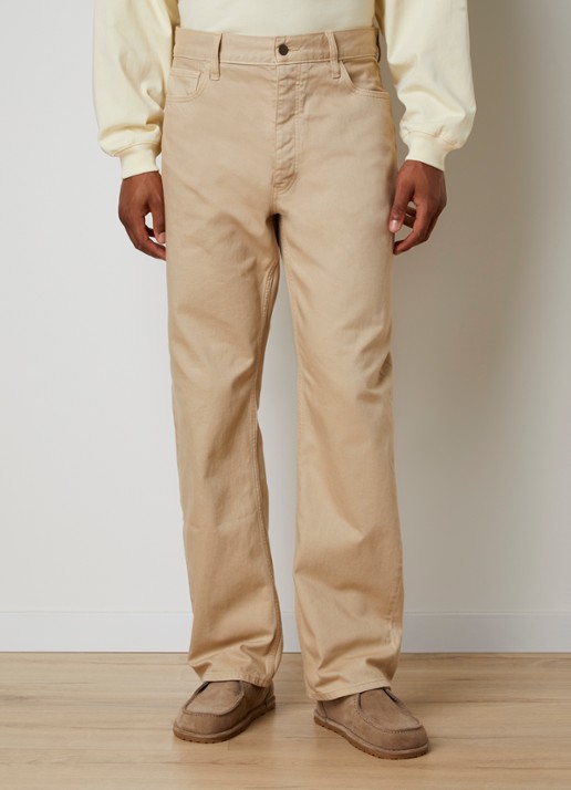 Fear of God Essentials Straight leg jeans met gekleurde wassing