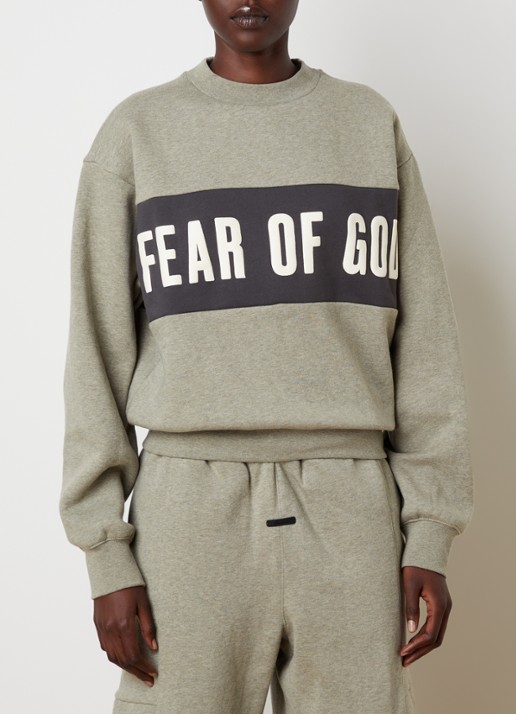 Fear of God Essentials Sweater met logo- en backprint