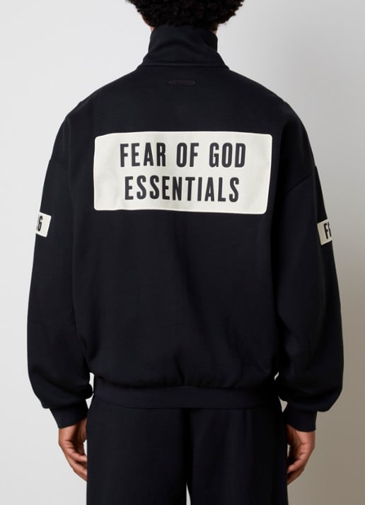 Fear of God Essentials Sweatvest met backprint en steekzakken