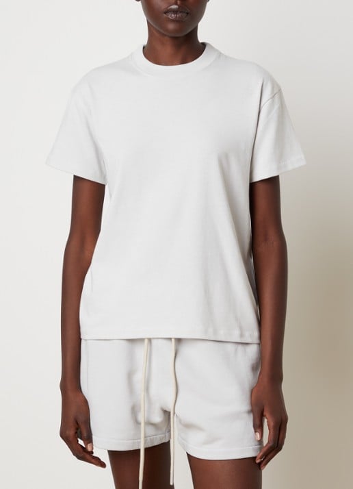 Fear of God Essentials T-shirt met backprint - achterkant 5 lichtgrijs
