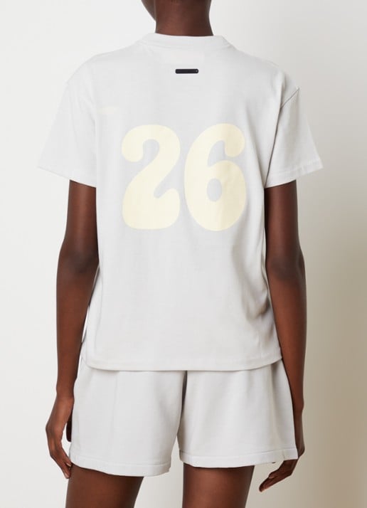 Fear of God Essentials T-shirt met backprint