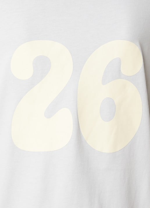 Fear of God Essentials T-shirt met backprint - detail 4 lichtgrijs