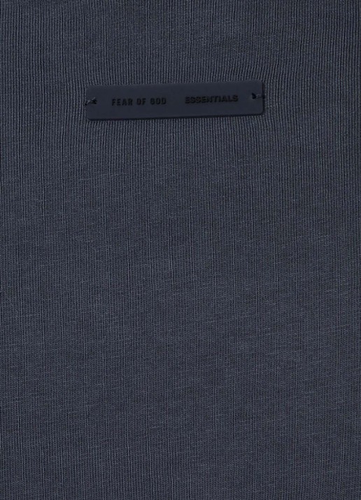 Fear of God Essentials T-shirt met front- en backprint - detail 5 grijs