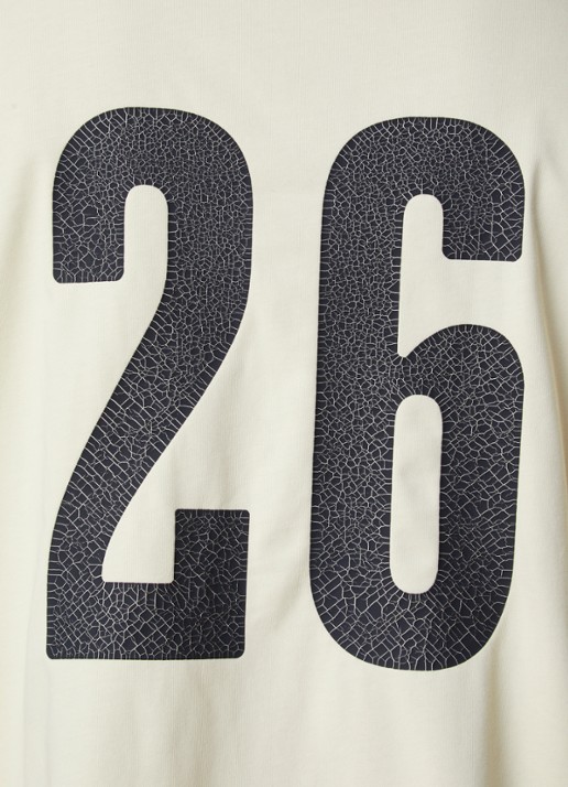 Fear of God Essentials T-shirt met front- en backprint - detail 5 lichtgeel