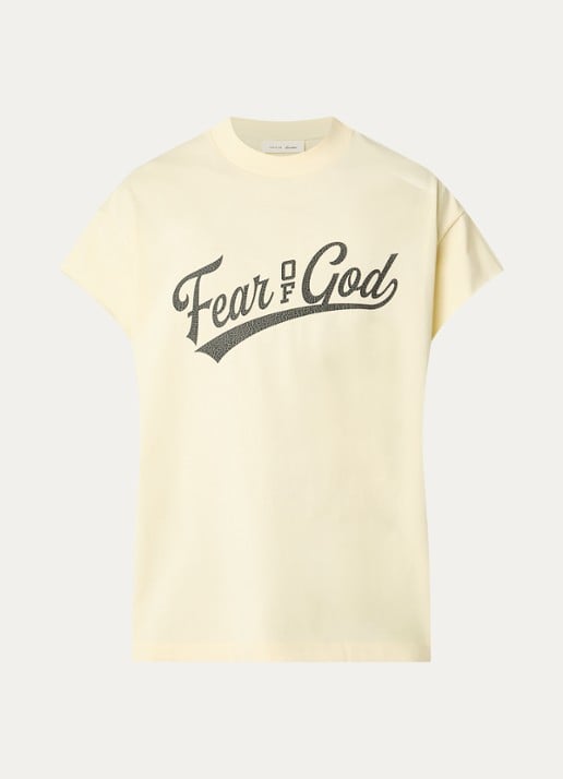 Fear of God Essentials T-shirt met front- en backprint