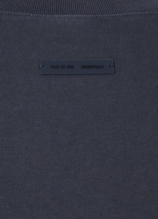 Fear of God Essentials T-shirt met logo- en backprint - detail 3 antraciet