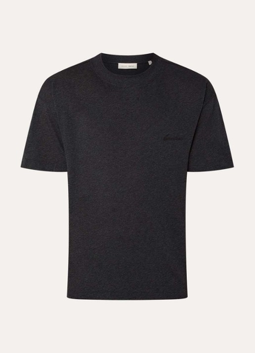 Fear of God Essentials T-shirt met logo - voorkant 3 antraciet